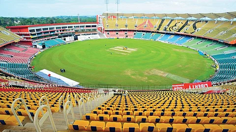 green fields stadium thiruvananthapuram may be one of the venues in womens world cup 2025