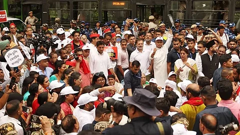 Congress calls for state-wide protest over arrest of MPs