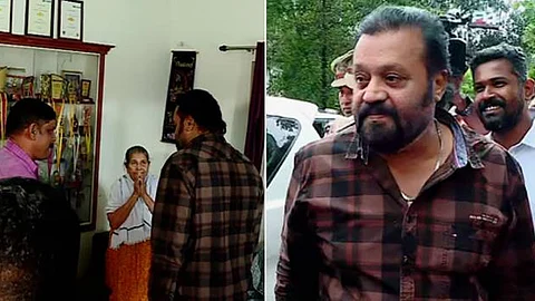 Suresh Gopi visit Sister Preeti Mary house angamaly