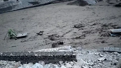 Cloudburst and flash floods in Himachal Pradesh