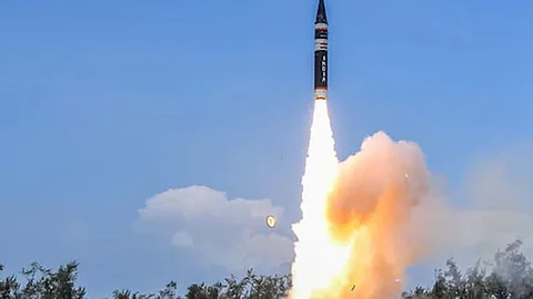 India successfully test-fires Agni-5 intermediate range ballistic missile
