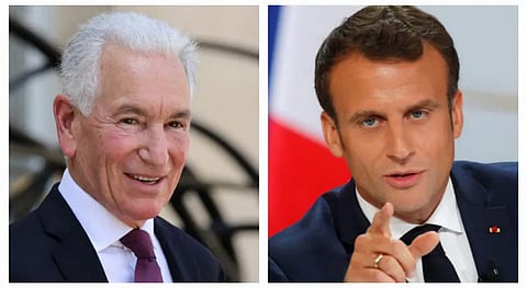 Charles Kushner, Emmanuel Macron