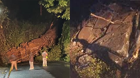 Landslide at Thamarassery Pass; Traffic disrupted