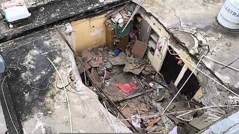 2 injured after roof collapse in Delhis Dwarka due to incessant rain