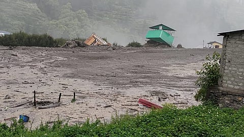 Cloudburst landslides in Uttarakhand four dead