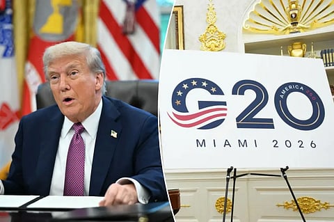 2026 G20 summit to be held at Trump-owned golf club