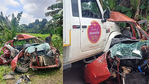 Four Vehicles collide, one dies