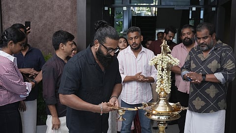 Rishabh Shetty in Kochi; Studio inaugurated