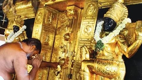 sabarimala gold plating repair travancore devaswom board highcourt