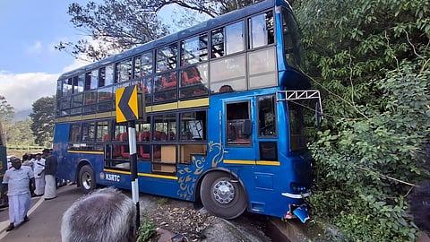 KSRTC Bus accident munnar
