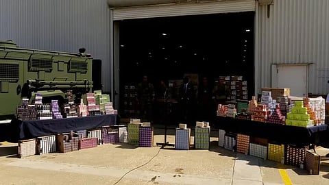 Illegal Chinese tobacco products worth Rs 715 crore seized in America