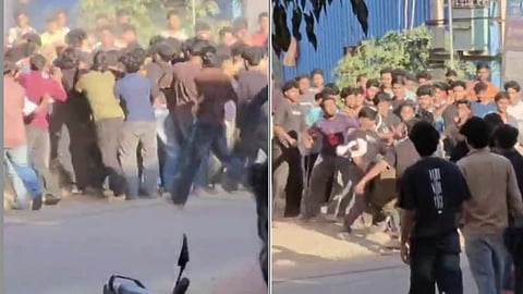 malayali students clash in bengaluru