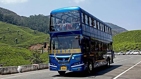 ksrtc double ducker bus service resumed in munnar