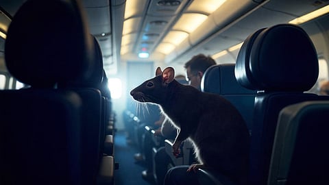 Rat in Indigo flight
