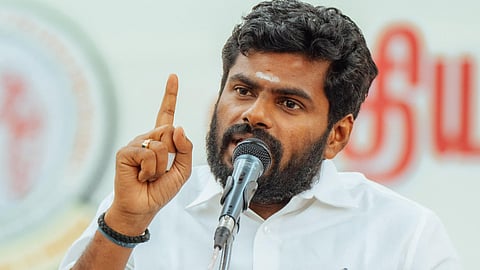 ദൈവമില്ലെന്നു പറഞ്ഞവർ ഭഗവദ് ഗീതയെക്കുറിച്ച് ക്ലാസെടുക്കുന്നു: അണ്ണാമലൈ | Annamalai against Pinarayi, Stalin