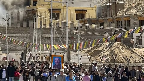 2 Nepali Protesters Arrested For Attacking Police In Leh