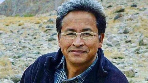ladakh protest sonam wangchuk family against his arrest