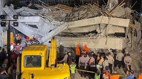 Student Killed and 65 Feared Buried In Indonesia School Building Collapse
