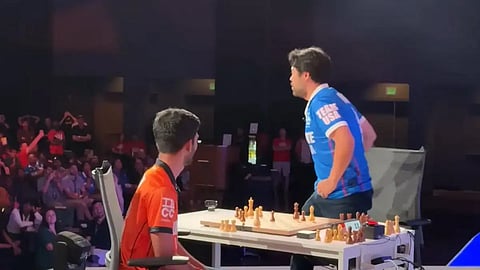 US chess player throws away Gukesh's 'king'; controversy