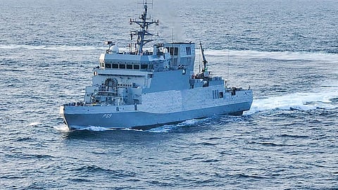 INS Anthroth; India's submarine-attacking warship