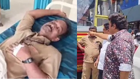 KSRTC driver, who faced action over garbage on the bus, collapsed while on duty