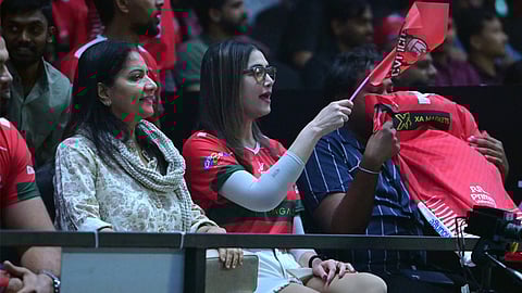 Prime Volley: Actress Mamta Mohandas creates excitement in the gallery