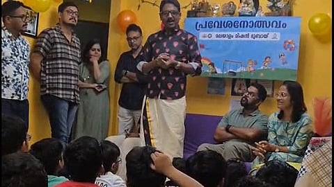 Entrance ceremony of Malayalam Mission Dubai Study Center