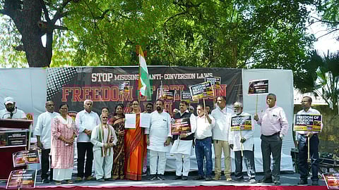 Freedom of Religion March begins in Delhi
