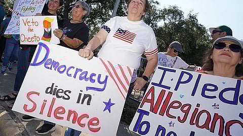 no kings protest america donald trump