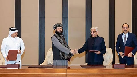 ceasefire agrement pakistan and afghanistan turkey and qatar mediation