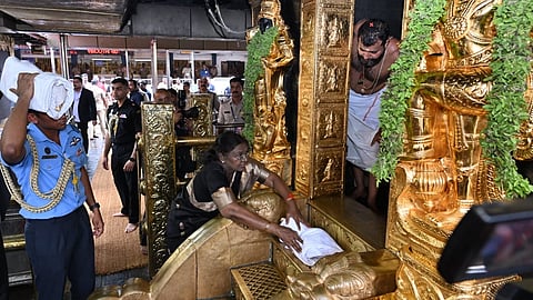 president droupadi murmu sabarimala sannidhanam