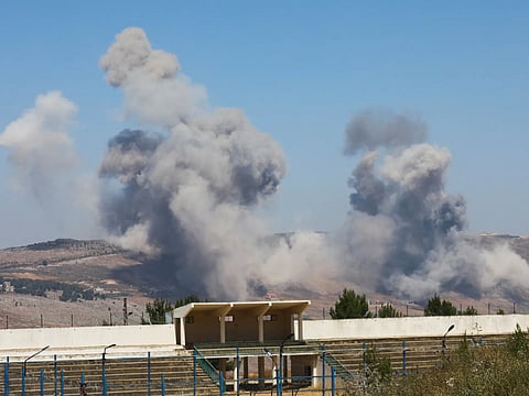 IDF airstrikes in Lebanon