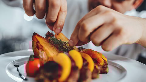 Indian presence at the cookery corner of the Sharjah Book Fair