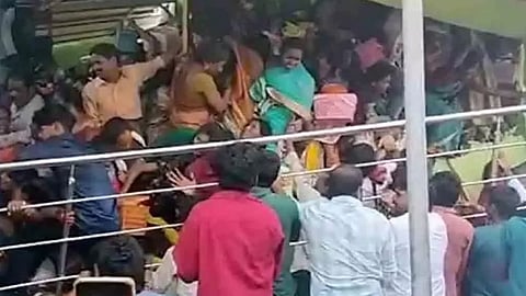 andhra temple stampede srikakulam