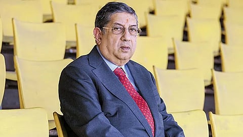 wont let women cricket happen, N Sreenivasan