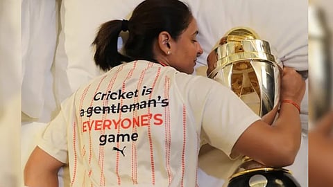 Cricket is everyone's game, harmanpreet kaur post