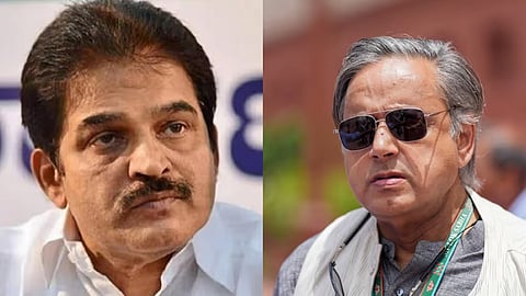k.c. venugopal against shashi tharoor article