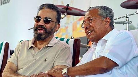 cm pinarayi vijayan wishes actor kamal haasan on his birthday