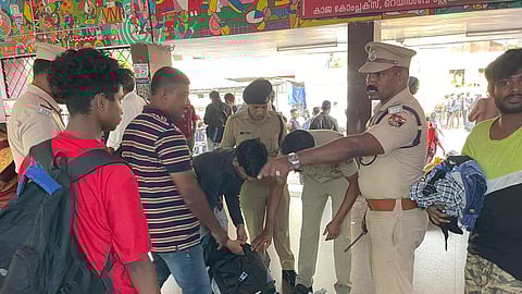 Inspections carried out at railway stations