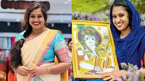 reels shooting in guruvayur temple police case against jasna salim