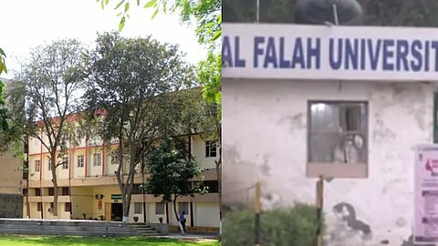 delhi blast focus on Al-falah university