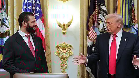 How many wives? trump to syrian president