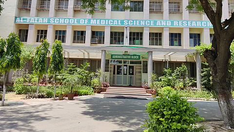 delhi red fort blast; al falah school of medical science and research special story