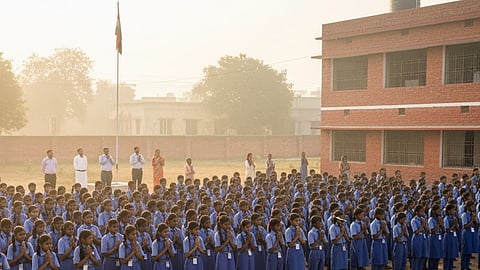 Govt school teacher objects singing of Vande Mataram in Aligarh, suspended
