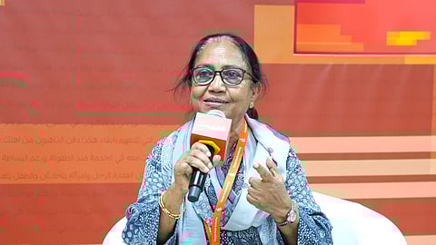 ശബ്ദമില്ലാത്തവരുടെ ശബ്ദമായി മാറാനാണ് തന്റെ ശ്രമമെന്നും കന്നഡ എഴുത്തുകാരി ബാനു മുഷ്താഖ് | Banu Mushtaq Sharjah Book Fair