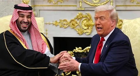 സൗദി കിരീടാവകാശിക്ക് ഊഷ്മള സ്വീകരണം നൽകി വൈറ്റ് ഹൗസ്