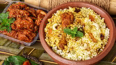 air india has added malabar chicken curry and biryani to its new food menu