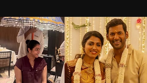 പ്രണയിനിയുടെ പിറന്നാൾ ആഘോഷിച്ച് നടൻ വിശാൽ