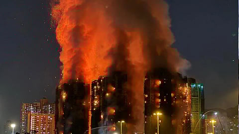 hong kong high rise fire 13 dead