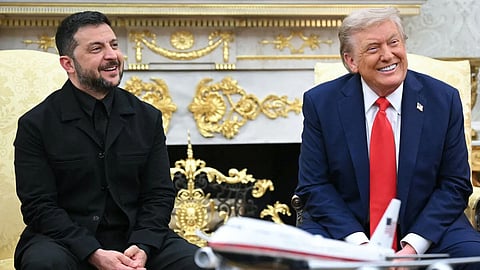 അമേരിക്കയിലെത്തി ട്രംപിനെ നേരിട്ട് കാണുമെന്ന് സെലൻസ്കി